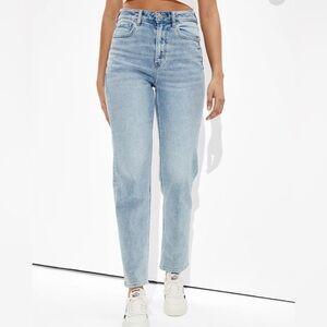American eagle - mom straight jeans - size 8 - brand new
